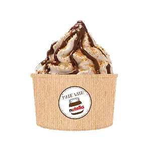 Nutella sundae