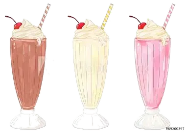 Milkshake middel